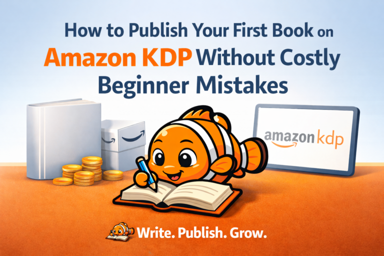 How to Publish Your First Book on Amazon KDP Without Costly Beginner Mistakes