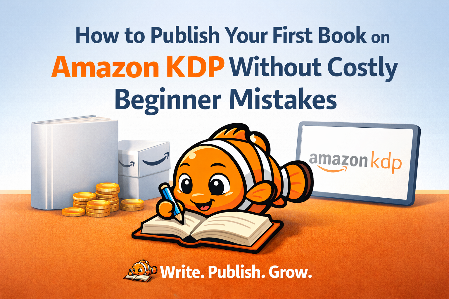 How to Publish Your First Book on Amazon KDP Without Costly Beginner Mistakes