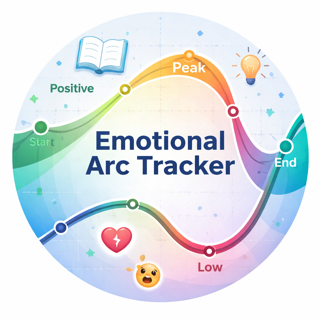Track the Emotional Arc of each chapter of your book with Pepperfish Publishing